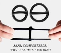 Anillo de Cóctel de Silicona para Hombres Retardo de Eyaculación Estimulación de Clítoris Juguetes Sexuales para Parejas Producto Sexual para Adultos - details 5