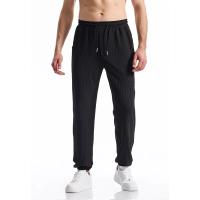 Pit rayé Design tissu hommes pantalons de Sport décontractés pantalons de Sport de gimnastique hommes survêtement pantalons de survêtement course entraînement Jogging pantalons longs - details 9