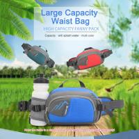 Riñonera para correr para hombre y mujer, bolsa para teléfono, bolso trasero de nailon con soporte para botella, impermeable - details 2