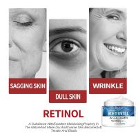 Crema Facial Retinol, cuidado Facial antienvejecimiento, reafirmante para la piel, Reduce las arrugas del cuello, manchas, producto de tratamiento Facial hidratante para la piel - details 3