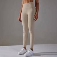 Mujeres sin costuras, leggings deportivos de cintura alta para entrenamiento, correr, fitness, gimnasio, fruncido en el trasero, ropa deportiva - details 23