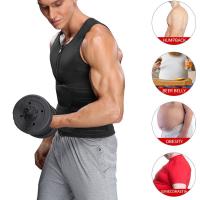 Men Waist Trainer Sauna Vest Body Shaper Belly Fitness Corset Abdomen Slimming Body Reducing Shapewear Burn Fat Trimmer Belt Swe - details 4