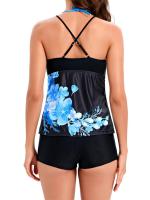 Tankini Impreso de Dos Piezas 2025 Traje de Baño Deportivo Sexy para Mujeres - details 5