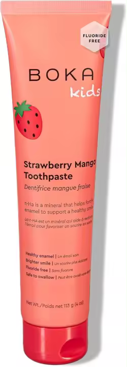 Boka Pasta de dientes sin fluoruro Nano hidroxiapatita, ayuda a remineralizar, dientes sensibles adecuados, blanqueamiento para adultos y niños - 1