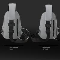 Bolso de pecho de gran capacidad para hombre, bandolera de nailon con cremallera y correa ancha, almacenamiento, bandolera multiusos, de negocios - details 11