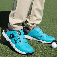 Zapatos de golf zapatos para hombres y mujeres perilla automática corbata material alto antideslizante - details 3