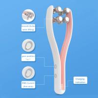 Dispositivo de Lifting Facial eléctrico EMS RF terapia, adelgazamiento Facial, vibración, doble mentón, en forma de V, máquina de levantamiento de mejillas con masajeador de ojos - details 6