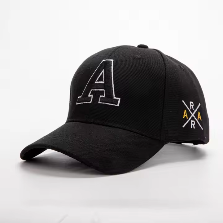 Verano Ocio al aire libre Lengua de pato Bordado de letras Gorra de béisbol Sombrero de protección solar para hombres y mujeres - 1
