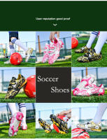 Zapatos de fútbol de la sociedad TF/FG para niños, botas de fútbol escolares, tacos, zapatillas de hierba, calzado deportivo de entrenamiento atlético al aire libre para niños y niñas - details 4