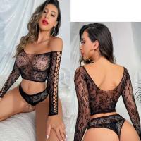 Body sexy a cuadros para mujer, mono Ence sin entrepierna, lencería erótica femenina, disfraces de vida nocturna y discoteca - details 9