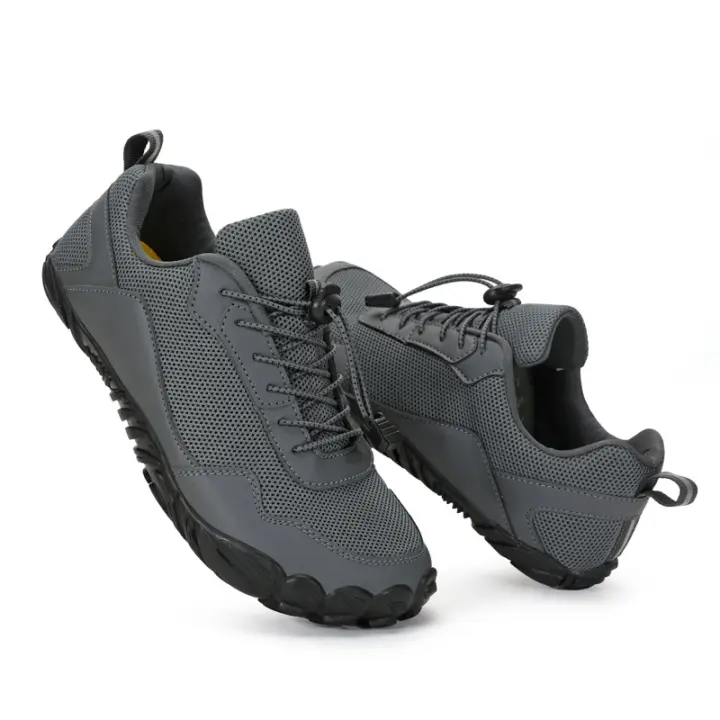 Zapatos descalzos con punta ancha para hombre y mujer, zapatillas informales minimalistas de entrenamiento cruzado, suela cero caída - 1