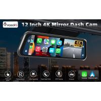 PODOFO 12-Zoll 1080P HD Smart Spiegel Dash Cam