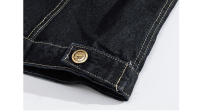 Chaleco vaquero de algodón para hombre primavera-verano estilo retro - details 8