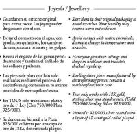 Anillo de Plata de Primera Ley para Mujer Diseño de Osito y Perla Versátil y Abierto Talla 13 - details 4
