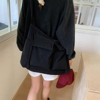 Bolso cruzado de nailon de gran capacidad, bolso de hombro deportivo Harajuku para hombre, paquete para teléfono móvil, bolso mensajero de lona de estilo coreano para exteriores - details 11