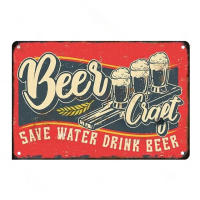 Carteles de cerveza fría, carteles de lata de Metal Vintage, bebida Retro, Bar, Club, Pub, restaurante, placa de decoración artística de pared - details 23
