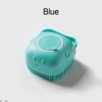 Cepillo de Baño para Mascotas Dispensador de Masaje y Champú de Silicona Suave Cepillo de Ducha para Perros de Forma Corazón Hecho en China Producto Beneficioso para Peluquería - details 10