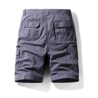 Basoteeuo-pantalones cortos Cargo para hombre, Shorts informales ligeros con múltiples bolsillos, trabajo al aire libre, Verano - details 5