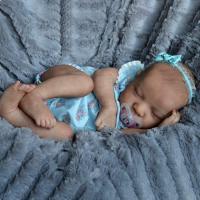 Muñecas de bebé Reborn de 18 pulgadas, muñecas de bebé de la vida Real, muñecas recién nacidas para dormir con alimentación para niños de más de 3 años - details 2