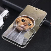 Funda con tapa de billetera para Xiaomi 12T 12 Lite Redmi Note 12 Pro Plus Turbo Note 12S, Funda de cuero magnética con patrón caliente, tarjetero - details 15