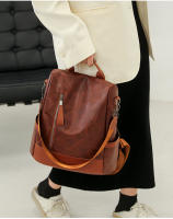 Mochila antirrobo de cuero vintage para mujer, mochila de trabajo de gran capacidad, mochila de hombro informal para mujer - details 16