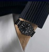 Reloj de Cuarzo de Lujo para Hombres Automático Correa de Cuero Impermeable Estilo de Negocios - details 10