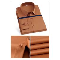 Camisa elástica de manga larga, nuevos productos antiarrugas, blusa vertical masculina, camisa masculina (Regalo 1 pieza) - details 32