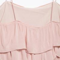Vestido corto informal con tirantes sueltos y decoración en capas dulces, moda PB&ZA2025, nueva ropa de verano para mujer - details 7