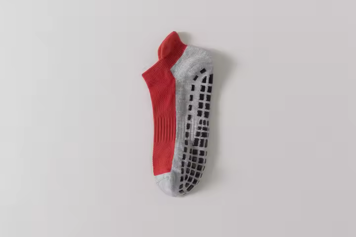 Calcetines de fútbol, ​​calcetines de toalla gruesos, calcetines de baloncesto de tubo corto para hombre, calcetines deportivos antideslizantes y resistentes al desgaste de silicona - 1