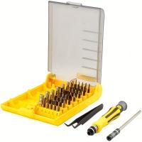 Kit de Herramientas de Reparación de Precisión Torx Magnético 45 en 1 con Pinzas y Extensión de Eje para Electrónica Teléfono Móvil PC Lapto - details 6