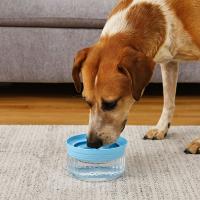 Cuenco de agua para mascotas de gran capacidad, cuenco flotante desmontable antisalpicaduras para perros, cuenco automático para perros con boca antideslizante y antisalpicaduras, para viaje - details 4