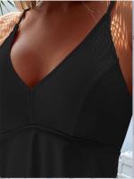 Conjunto de Bikini de cintura alta para mujer, traje de baño de 2 piezas, Tankinis, ropa de playa, verano, 2023 - details 7