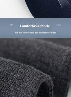 Calcetines de cinco dedos para hombre, medias clásicas de color sólido, transpirables para todas las estaciones - details 1