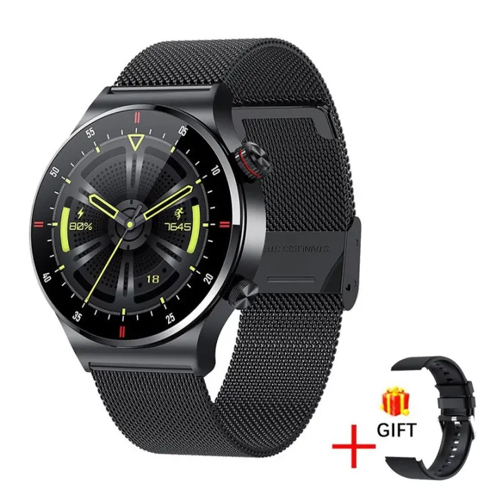 Relojes inteligentes hombre Fitness exterior deporte Música podómetro heart rate blood pressure mujer Bluetooth llamada Negocio watch - 1