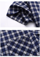 Camisa de Verano Casual para Hombres Cuello Cuadrado, Camisa de Oficina con Estilo, Moda de Piso, Talla 7XL - details 16