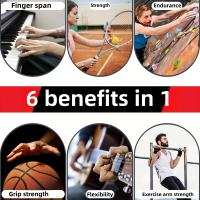 Kit de Entrenador de Fuerte Agarre Paquete de 5 con Exercisador de Dedos de Acero Aleado - details 3