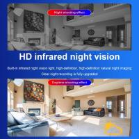 Minicámara inalámbrica 1080p HD, cámara de red Wifi para el hogar, visión nocturna, vigilancia de seguridad - details 8