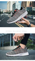 Zapatillas de deporte al aire libre para hombre, transpirables, informales, para correr, cómodas, ligeras, calzado de entrenamiento atlético, zapatos deportivos antideslizantes para gimnasio - details 8