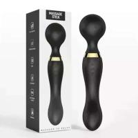 Potentes AV vibrador dildos varilla mágica mujeres doble cabeza clitoris estimulador Gspot vagina masajero adulto juguetes sexuales para la mujer - details 12