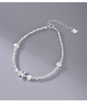 Pulsera de Fragmento de Perla de Estrella Irregular de Plata Esterlina Hecho a Mano - details 6