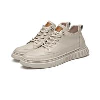 Zapatos De Patinaje Para Hombres Con Aumento De Altura En Cuero Genuino Zapatillas Elevadoras Inserción De Altura 6CM Skate Shoes - details 19