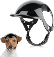 ATUBAN Small Pet Dog Helmet with Ear Hole Motorcycle Dog Helmet Multi-Sport Dog Hard Hat Outdoor Bike Doggy Cap for Dogs and Cat - details 0