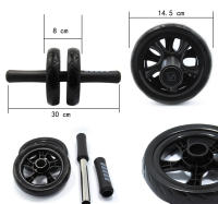 Rueda de Rodillo Ab Roller de Alta Calidad Equipo Fitness Silencioso Antideslizante Rueda Abdominal para Ejercicio y Musculación en el Gimnasio - details 2