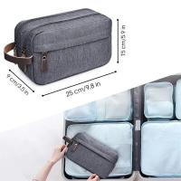 Bolsa de Maquillaje de Viaje Impermeable de Oxford Organizador de Cosméticos con Estilo de Bolso de Mano Ideal para Mujeres - details 8