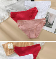 Bragas De Algodón Para Mujer, Ropa Interior Sexy De Cintura Media, Cómoda, Color Sólido, Lencería, suave y Cómodo - details 4