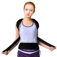 Soporte para la columna vertebral para hombres y mujeres, Corrector de postura para aliviar el dolor de cuello, hombros y espalda, alisador de soporte Lumbar - details 14