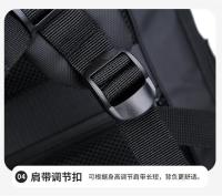 Mochila para computadora de gran capacidad para hombres, multifuncional con carga USB, impermeable y expandible. - details 30