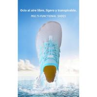 Explosiva Zapatos De Playa Hombres Y Mujeres Al Aire Libre De Secado Rápido Gradiente De Color Transpirable Antideslizante Natación Vadeando El Agua Zapatos De Rastreo - details 8