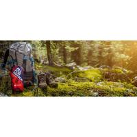 colchoneta camping azul eléctrico 10cm