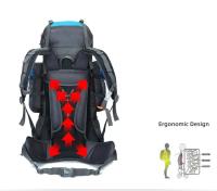 Mochila deportiva portátil de gran capacidad para acampar al aire libre, bolsas de escalada, senderismo, montañismo, 85L - details 4